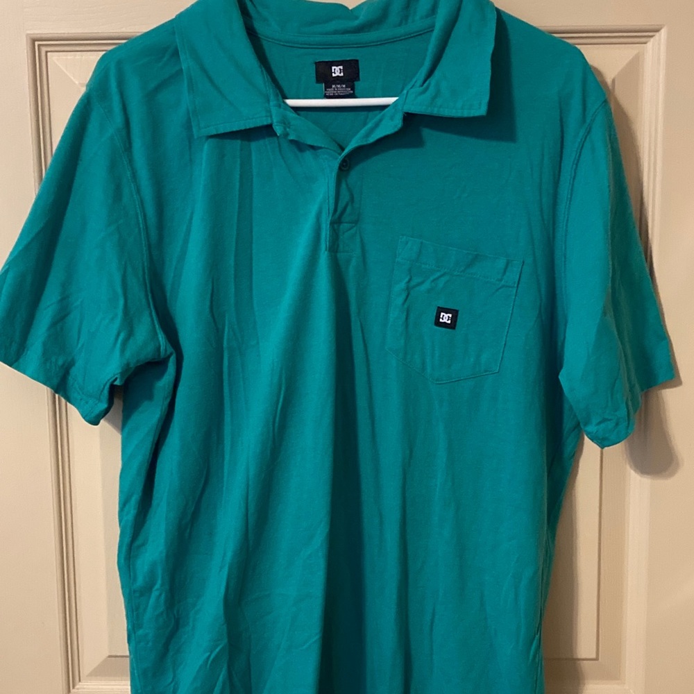 Men’s DC Shoes Short Sleeve Polo Shirt Medium